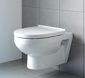 Унитаз подвесной с крышкой Duravit DuraStyle Basic Rimless 36,5х54 см керамика белый 45620900A1