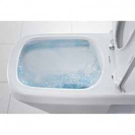 Унитаз подвесной Duravit DuraStyle Basic Rimless 37х62 см керамика белый 2542090000