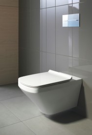 Унитаз подвесной Duravit DuraStyle Basic Rimless 37х62 см керамика белый 2542090000
