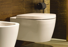 Унитаз подвесной с крышкой Duravit Me by Starck 37x57 Rimless 45290900A1