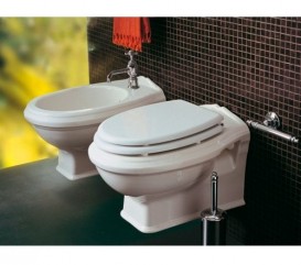 Унитаз подвесной Simas Arcade 37х51 см с сиденьем Soft Close белый AR841 + AR006