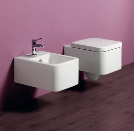 Унітаз підвісний Simas Flow 36х50 см фаянс білий FL 63/F 85