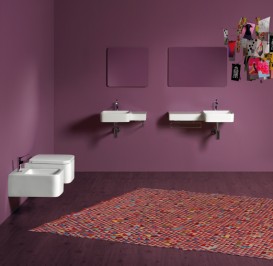 Унітаз підвісний Simas Flow 36х50 см фаянс білий FL 63/F 85