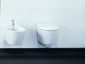 Унитаз подвесной Simas LFT Spazio 35х52 см санфаянс белый LFT18