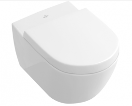 Унитаз подвесной Villeroy&Boch коллекция Subway 2.0 56001001 + Сиденье 9M68S101