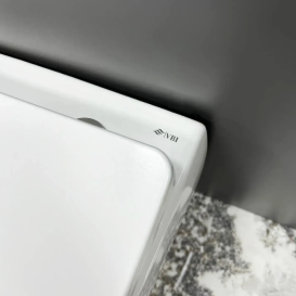 Унитаз подвесной VBI CAPRI 49х36,5 см безободковый с крышкой soft-close керамика белый VBI-020400