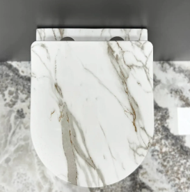 Унитаз подвесной VBI VULCANO 48х36 см безободковый с крышкой soft-close керамика лава VBI-020406