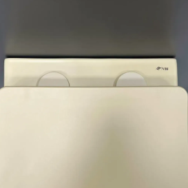 Унітаз підвісний VBI VULCANO 49х36,5 см безободковий з кришкою soft-close кераміка бежевий матовий VBI-020408