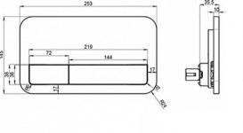 Унітаз підвісний Villeroy & Boch Venticello 4611R001 + 9M79S101 + Інсталяція ViConnect 92246100 + Кнопка змиву 92249061