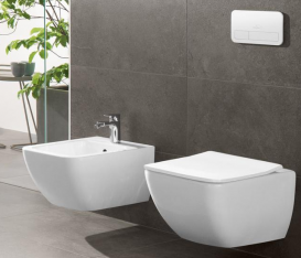 Унітаз підвісний Villeroy & Boch Venticello 4611R001 + 9M79S101 + Інсталяція ViConnect 92246100 + Кнопка змиву 92249061