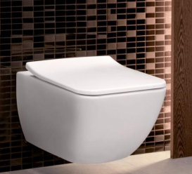 Унітаз підвісний Villeroy & Boch Venticello 4611R001 + 9M79S101 + Інсталяція ViConnect 92246100 + Кнопка змиву 92249061
