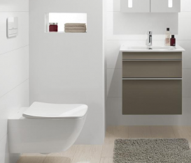 Унітаз підвісний Villeroy & Boch Venticello 4611R001 + 9M79S101 + Інсталяція ViConnect 92246100 + Кнопка змиву 92249061