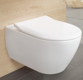 Унітаз підвісний Villeroy & Boch Subway 2.0 5614R001 + 9M78S101 + Комплект 3 в 1 Geberit Duofix 458.121.21.1