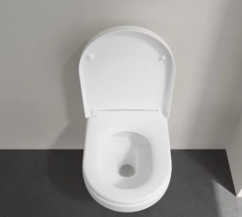 Унітаз підвісний Villeroy&Boch Architectura 37х53 см санітарна кераміка CeramicPlus альпійський білий 5684R0R1