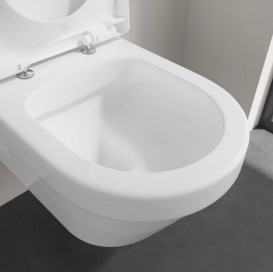 Унітаз підвісний Villeroy&Boch Architectura 37х53 см санітарна кераміка CeramicPlus альпійський білий 5684R0R1