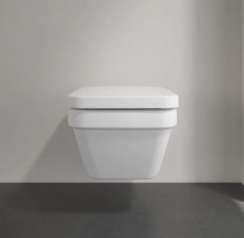 Унитаз подвесной Villeroy & Boch Architectura 37х53 см санитарная керамика CeramicPlus альпийский белый 5685R0R1