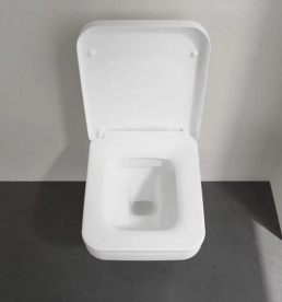 Унитаз подвесной Villeroy & Boch Architectura 37х53 см санитарная керамика CeramicPlus альпийский белый 5685R0R1