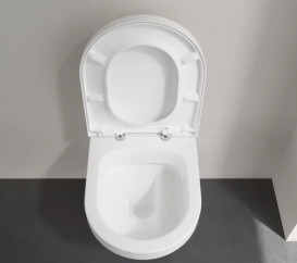 Унітаз підвісний Villeroy&Boch Architectura 37х53 см санітарна кераміка CeramicPlus альпійський білий 4694R0R1