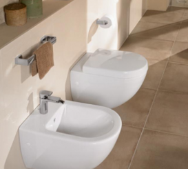 Унитаз подвесной Villeroy&Boch коллекция Subway 66001001 + Сиденье 9955S101