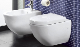 Унитаз подвесной Villeroy&Boch коллекция Subway 66001001 + Сиденье 9955S101