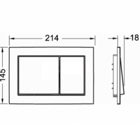 Унитаз подвесной Villeroy&Boch O.Novo 5660HR01 Directflush + Сиденье + Комплект 4 в 1 TeceBase 9400006