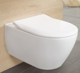 Унітаз підвісний Villeroy & Boch колекція Subway 2.0 56001001 + 9M78S101 + Комплект 4 в 1 TeceBase 9400005