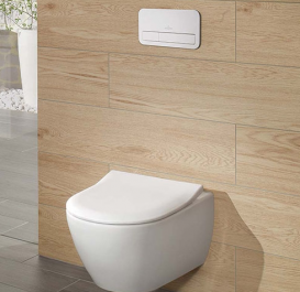 Унітаз підвісний Villeroy & Boch колекція Subway 2.0 56001001 + 9M78S101 + Комплект 4 в 1 TeceBase 9400005