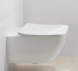 Унитаз подвесной Villeroy&Boch коллекция Venticello Directflush 4611R001 + Сиденье 9M79S101