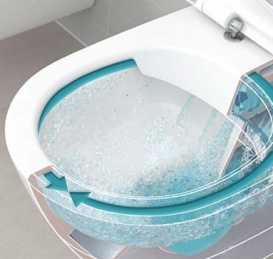 Унитаз подвесной Villeroy&Boch O.Novo 5660HR01 Directflush + Сиденье + Инсталляция ViConnect 92246100 + Кнопка смыва 92249061