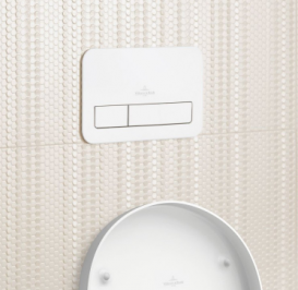 Унітаз підвісний Villeroy & Boch O.Novo 5660HR01 Directflush + Сидіння + Інсталяція 92246100 + Клавіша змиву 92249068 біла