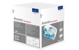 Унитаз подвесной Villeroy&Boch коллекция Avento Direct Flush 5656HR01 + Сиденье