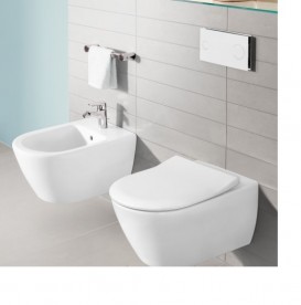 Унитаз подвесной Villeroy&Boch Directflush Subway 2.0 5614R001 + Сиденье 9M78S101