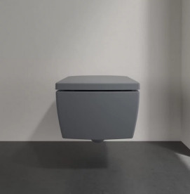 Унітаз підвісний Villeroy & Boch Memento 2.0 37,5х56 см санітарна кераміка CeramicPlus графіт 4633R0I4
