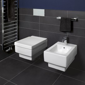 Унитаз подвесной Villeroy&Boch Memento 37,5х56 см ярко-белый 562810R2 + Сиденье slow slosing 9M17S1R2 