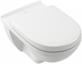 Унітаз підвісний Villeroy & Boch O.novo 36х56 см санітарна кераміка CeramicPlus альпійський білий 566010R1