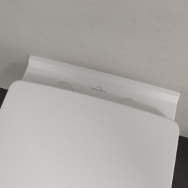 Унитаз подвесной Villeroy & Boch O.Novo 36х49 см открытый смывной край Compact альпийский белый 5688R001