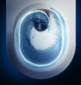 Унитаз подвесной Villeroy & Boch Skyla 37х53 см с крышкой санитарная керамика альпийский белый 5656CL01 + 8M81S101