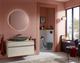 Унітаз підвісний Villeroy & Boch Subway 2.0 37х56 см безободкова санітарна кераміка CeramicPlus графіт 5614R0i4