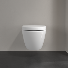 Унитаз подвесной Villeroy & Boch Subway 2.0 35,5х48 см санитарная керамика CeramicPlus альпийский белый 5606R0R1
