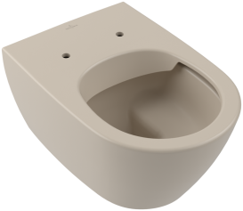 Унитаз подвесной Villeroy & Boch Subway 2.0 37х56 см санитарная керамика CeramicPlus миндальный 5614R0AM
