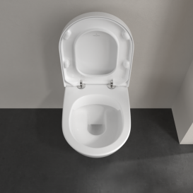 Унітаз підвісний Villeroy & Boch Subway 2.0 37х56 AntiBac ViFresh CeramicPlus альпійський білий 5614A1T2