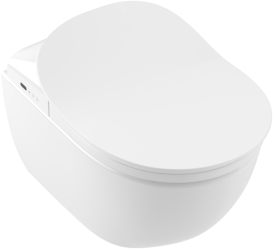 Унитаз подвесной Villeroy & Boch Subway 2.0 37,5х56,5 см санитарная керамика CeramicPlus альпийский белый 560050R1