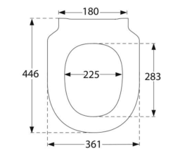 Унитаз подвесной Villeroy & Boch Subway 2.0 37х56 см с крышкой санитарная керамика Pure Black CeramicPlus 5614R0R7+8M42S1R7