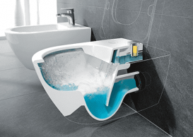 Унитаз подвесной Villeroy&Boch Subway 2.0 ViFresh с открытым смывным краем + Сиденье SoftClosing 5614A1R1 + 9M78S101