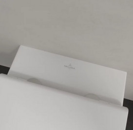 Унитаз подвесной Villeroy & Boch Universo TwistFlush 37х56 см с сидением санитарная керамика альпийский белый 4670T901