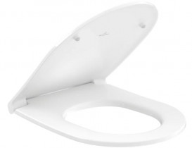 Унитаз подвесной Villeroy & Boch Universo TwistFlush 37х56 см с сидением санитарная керамика альпийский белый 4670T901