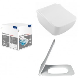 Унитаз подвесной Villeroy&Boch Venticello 37,5х56 см с крышкой Soft Closing 4611RL01