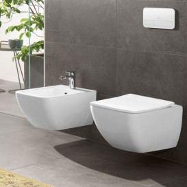 Унитаз подвесной Villeroy&Boch Venticello 37,5х56 см с крышкой Soft Closing 4611RL01