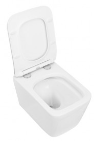 Унитаз подвесной Volle Libra Rimless с сидением Slim Soft Close белый 13-41-160S