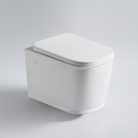 Унітаз підвісний Volle Puerta Rim 58.5х38 см кераміка білий 13-16-077